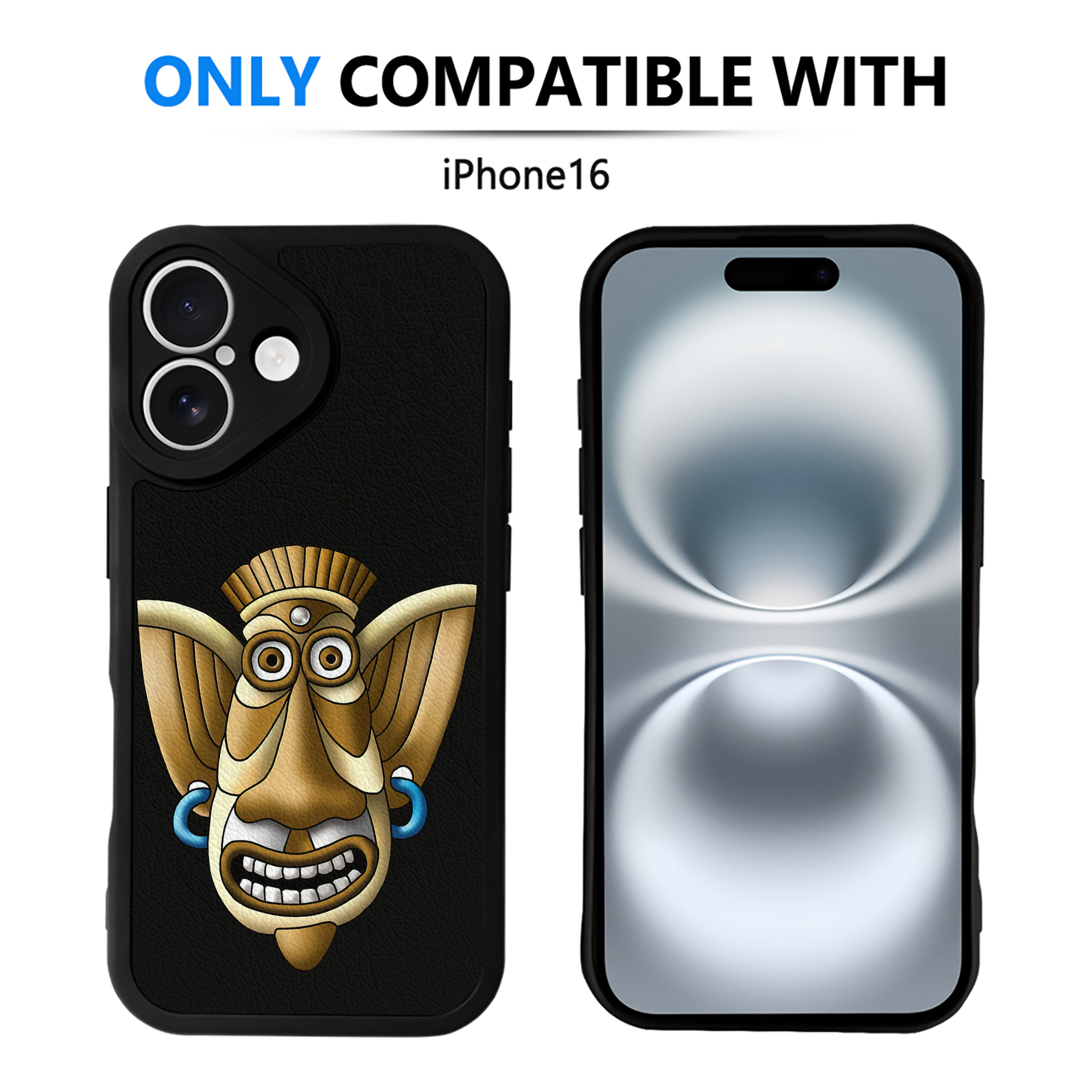 （画像用） ドラゴンクエスト Doragon Kuesuto Dragon Quest 【iPhone 16シリーズ対応】シリコンスマホケース（レザー調） 材質：シリコン